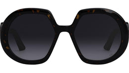 DiorBobby R1U Havana Geometric Sunglasses