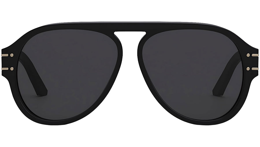 DiorSignature A1U Black Pilot Sunglasses