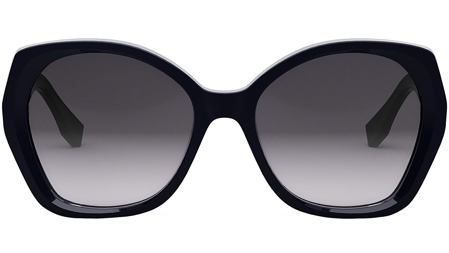 Lettering Blue Butterfly Sunglasses