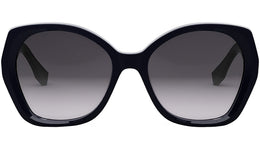 Lettering Blue Butterfly Sunglasses