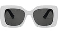 VeryDior S1I White Geometric Sunglasses