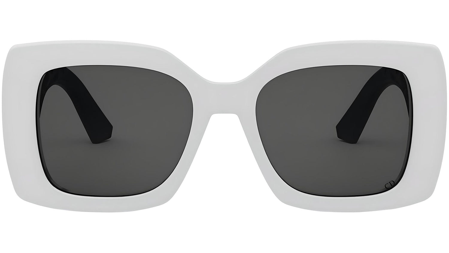 VeryDior S1I White Geometric Sunglasses
