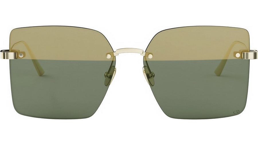 CDior S3U Gold Squared Sunglasses