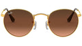 Round Metal RB3447 gold bronze gradient