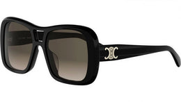 Triomphe Black Pilot Sunglasses