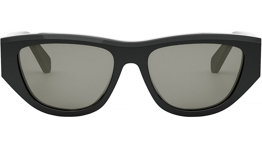 Monochroms Shiny Black Cat Eye Sunglasses