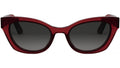DiorMidnight B2I Shiny Red Cat Eye Sunglasses
