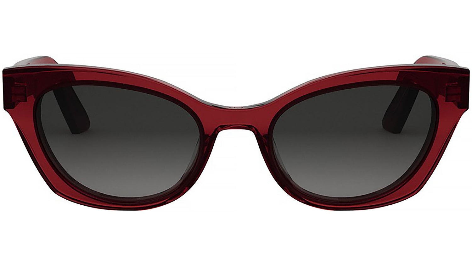 DiorMidnight B2I Shiny Red Cat Eye Sunglasses