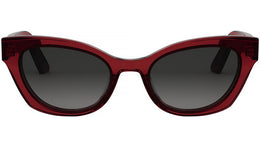 DiorMidnight B2I Shiny Red Cat Eye Sunglasses