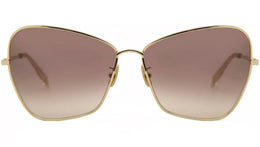 CELINE Gold Butterfly Sunglasses