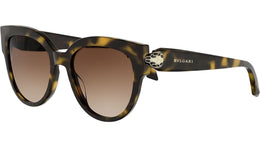 Serpenti Forever Havana Round Sunglasses