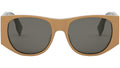 Baguette Pink Oval Sunglasses