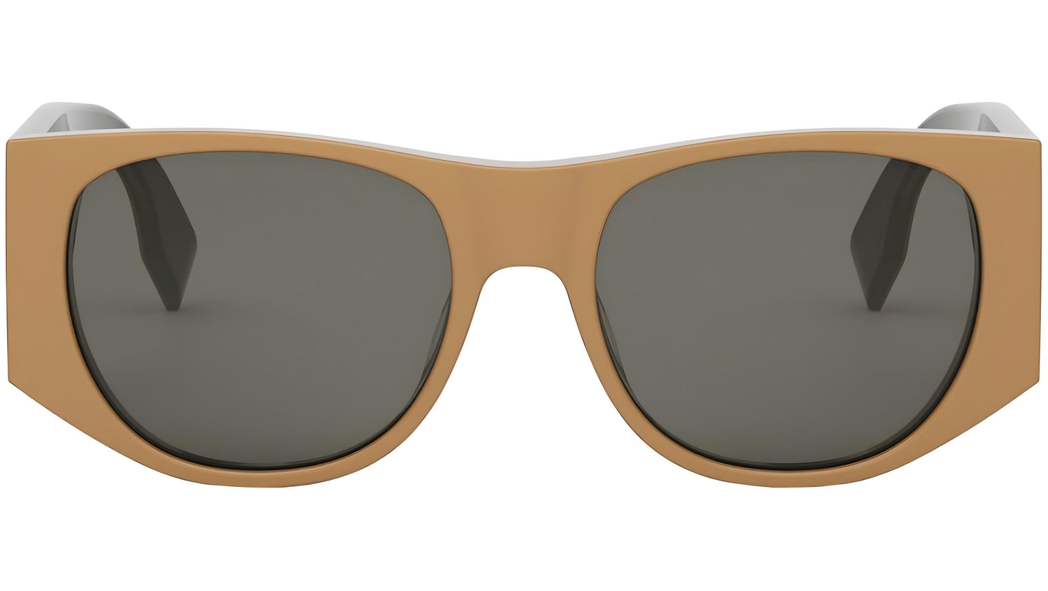 Baguette Pink Oval Sunglasses
