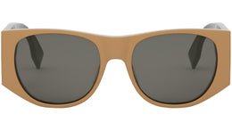 Baguette Pink Oval Sunglasses