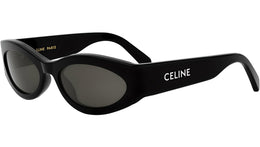 Monochroms Black Geometric Sunglasses