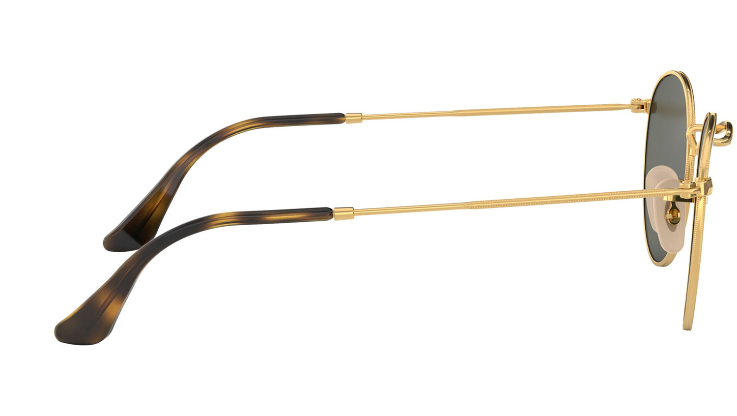 Round Flat Lenses RB3447N gold