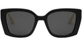 30Montaigne 13I Shiny Black Butterfly Sunglasses