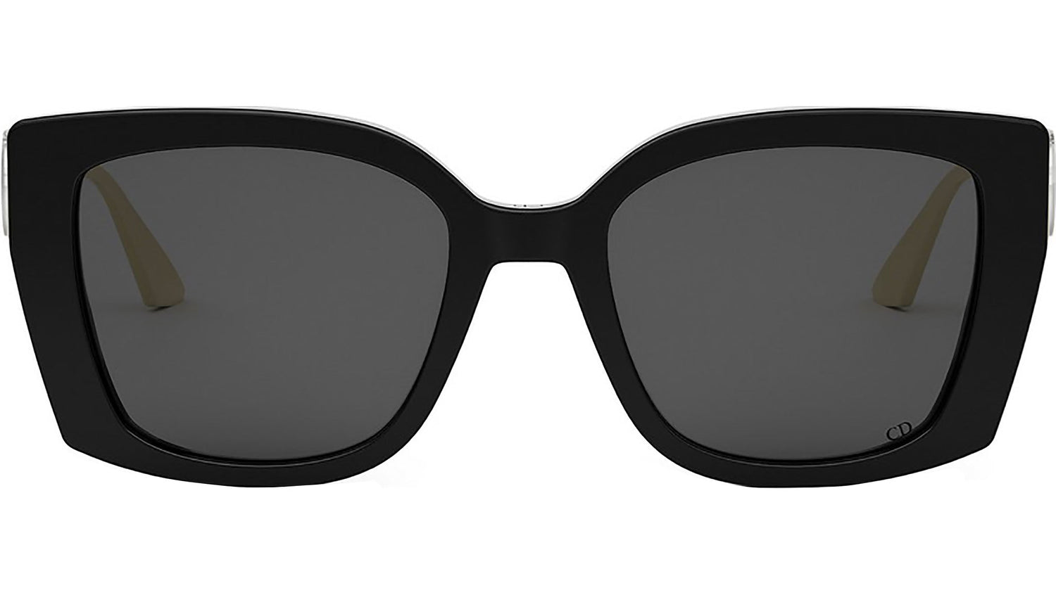 30Montaigne 13I Shiny Black Butterfly Sunglasses