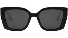 30Montaigne 13I Shiny Black Butterfly Sunglasses
