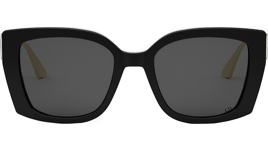 30Montaigne 13I Shiny Black Butterfly Sunglasses