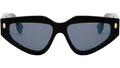 Fendi Roma Black Geometric Sunglasses