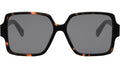 Triomphe Havana Square Sunglasses