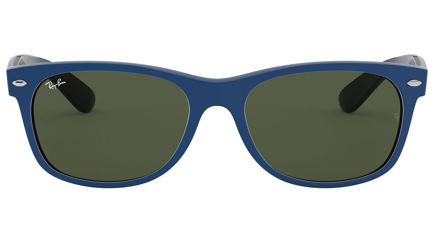 New Wayfarer Color Mix RB2132 rubber blue on black