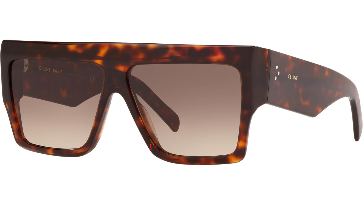 CELINE 3 Dots Havana Mask Sunglasses