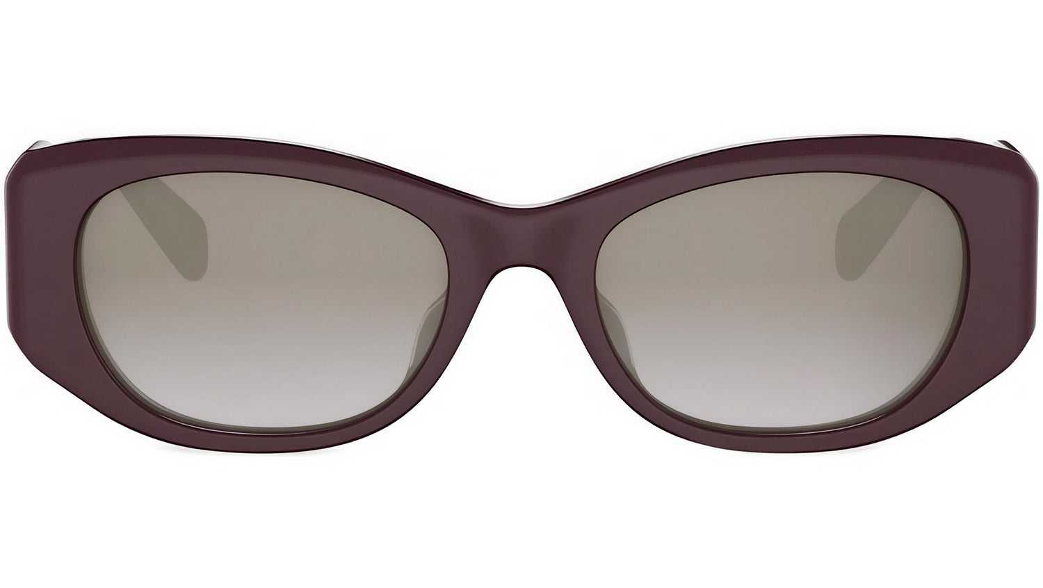 CELINE 3 Dots Brown Rectangular Sunglasses