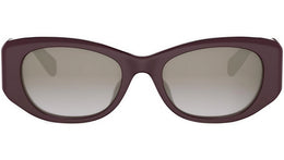 CELINE 3 Dots Brown Rectangular Sunglasses