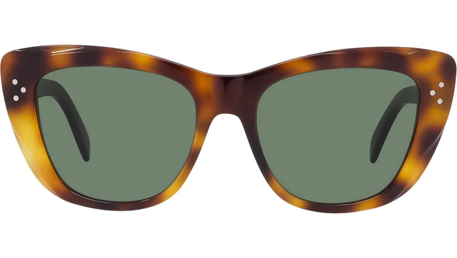 CELINE 3 Dots Havana Butterfly Sunglasses
