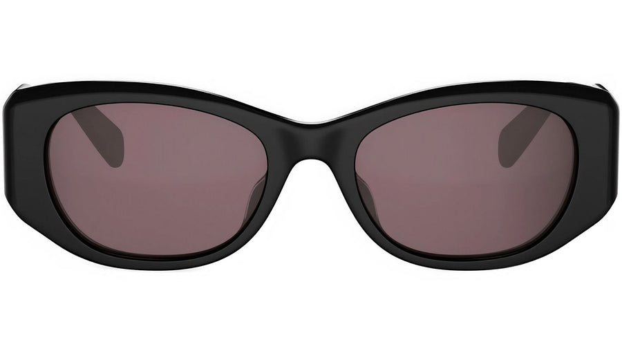 CELINE 3 Dots Black Rectangular Sunglasses