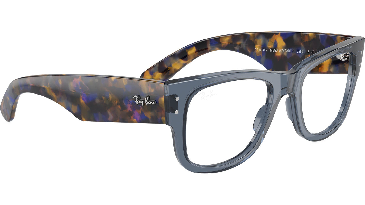 Mega Wayfarer Optics RB0840V 8296