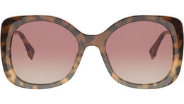 Fendigraphy Brown Butterfly Sunglasses