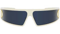 VeryDior M1U White Shield Sunglasses