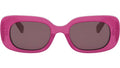 CELINE 3 Dots Rose Rectangular Sunglasses