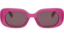 CELINE 3 Dots Rose Rectangular Sunglasses