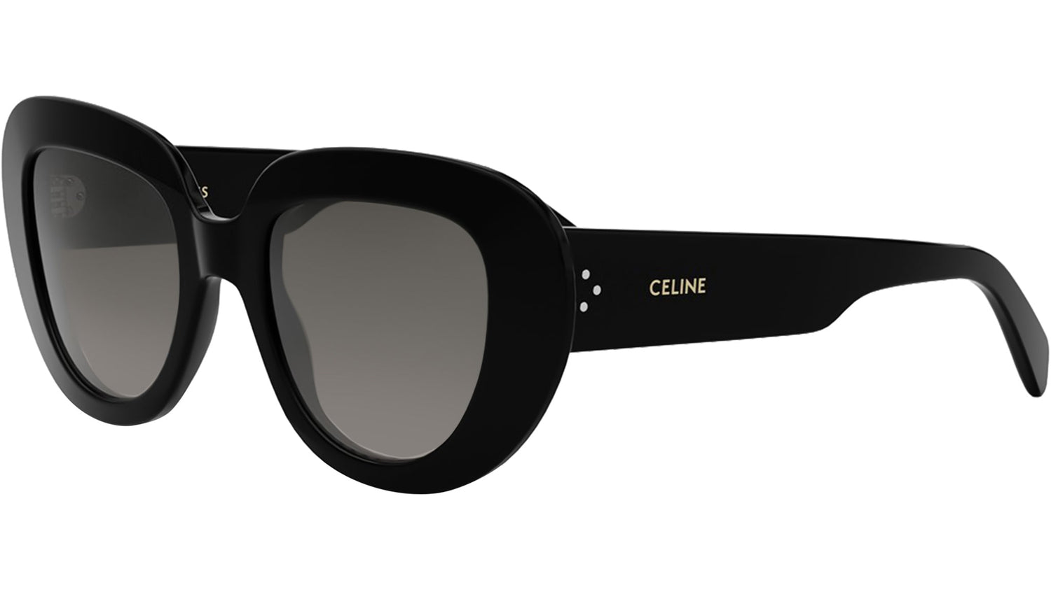 CELINE 3 Dots Black Butterfly Sunglasses