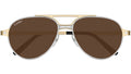 CT0476S 008 Platinum Brown