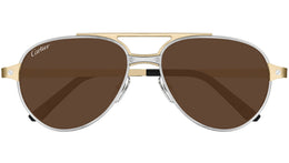 CT0476S 008 Platinum Brown