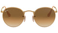 Round Metal RB3447 gold brown gradient
