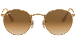 Round Metal RB3447 gold brown gradient