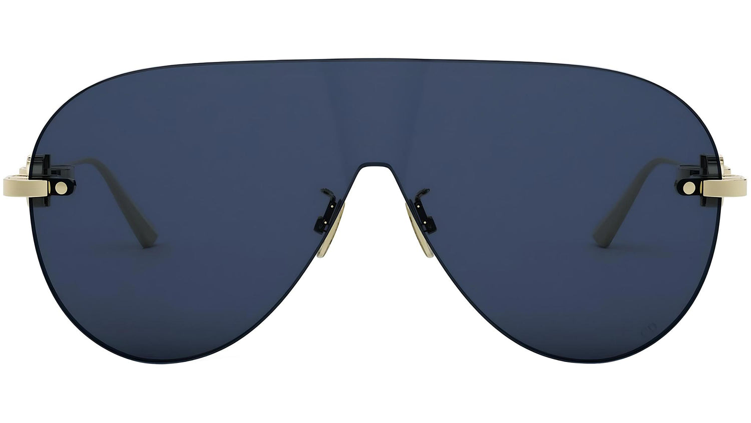 CD Chain M2U Yellow Pilot Sunglasses