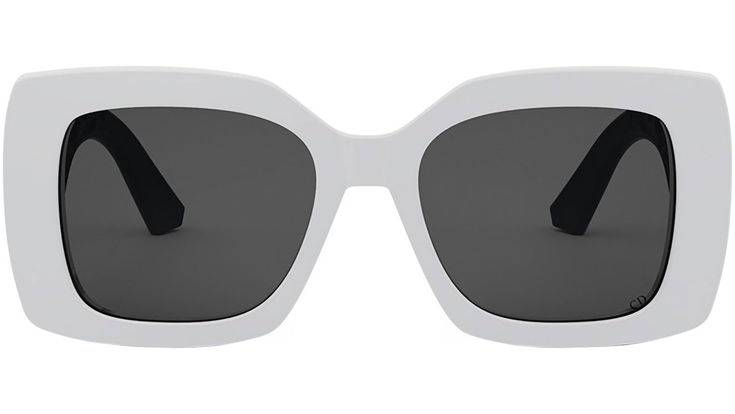 VeryDior S1I White Geometric Sunglasses