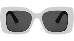 VeryDior S1I White Geometric Sunglasses