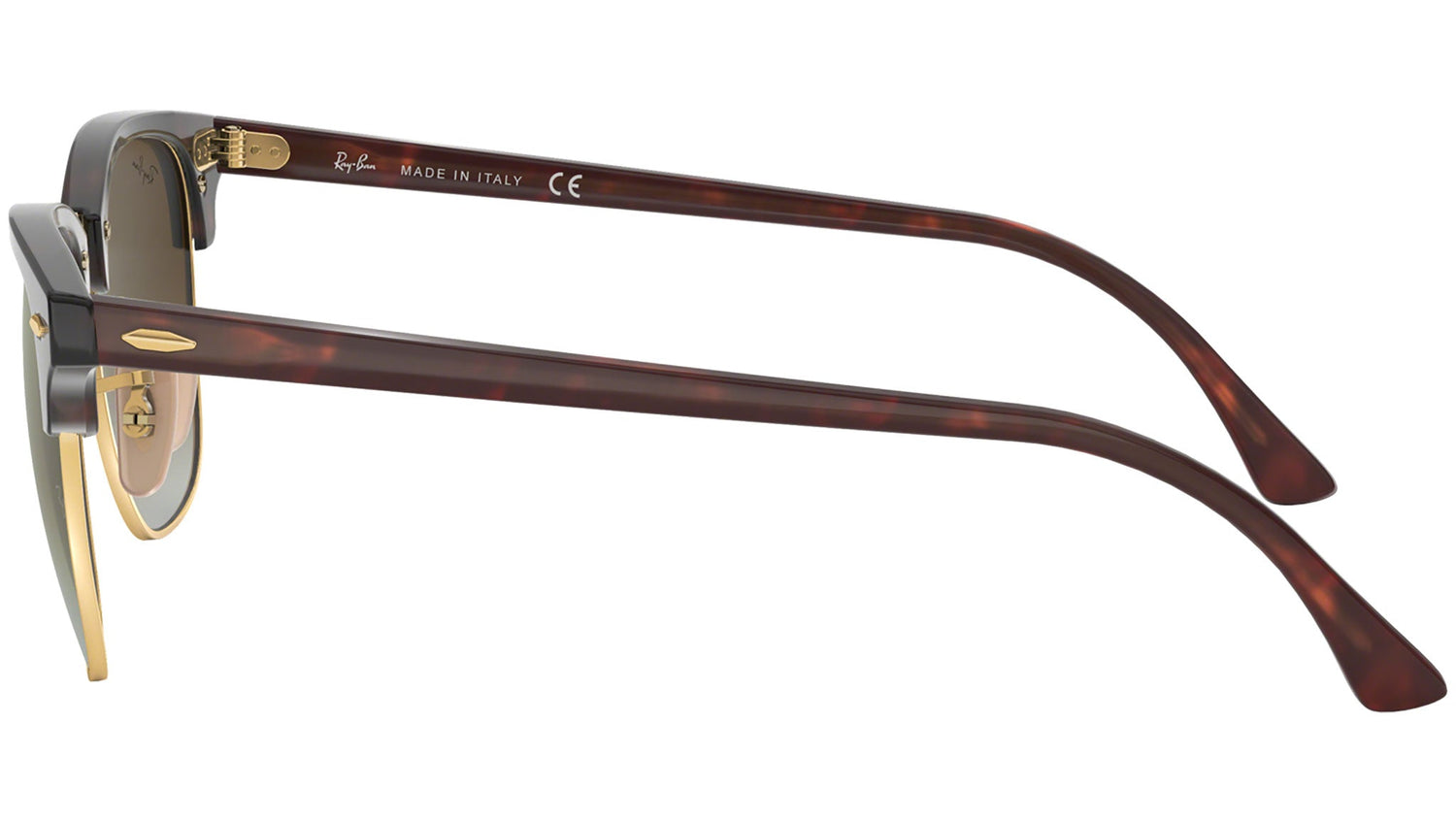 Clubmaster Flash Lenses RB3016 shiny red havana
