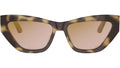 CDior B6I Havana Cat Eye Sunglasses