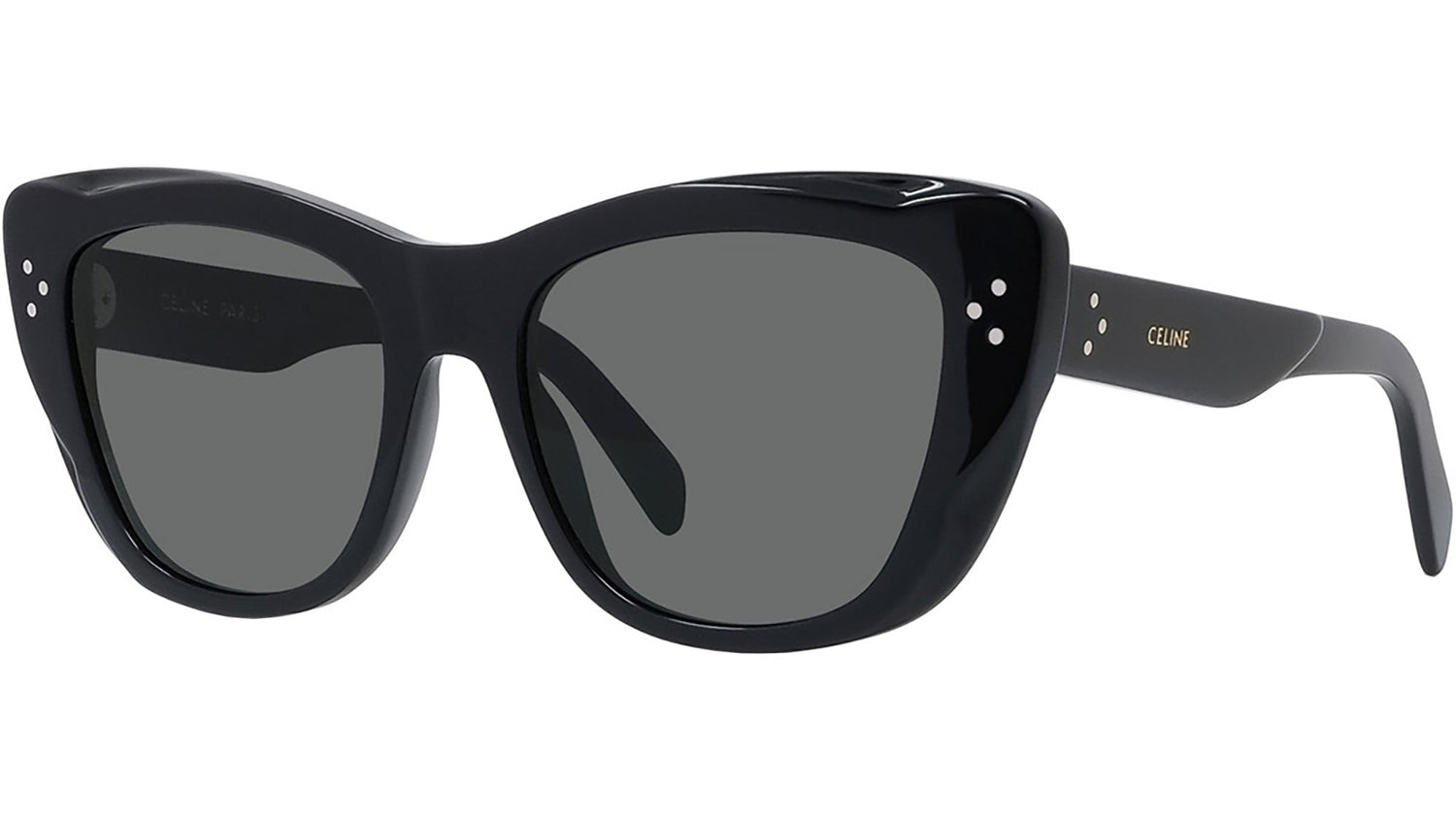 CELINE 3 Dots Black Butterfly Sunglasses