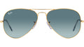 Aviator Gradient RB3025 001/3M Gold Blue
