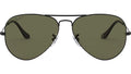Aviator Classic RB3025 W3361 Matte Black Green